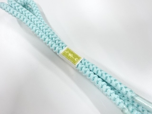 未使用品　正絹　手組帯締め